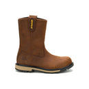 CATERPILLAR Men's 247 10" Welly Steel Toe Work Boot, Brown