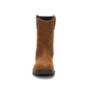 CATERPILLAR Men's 247 10" Welly Steel Toe Work Boot, Brown
