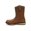 CATERPILLAR Men's 247 10" Welly Steel Toe Work Boot, Brown
