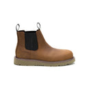 CATERPILLAR Men's Reclaimer Wedge Chelsea Steel Toe Waterproof Work Boot , Brown