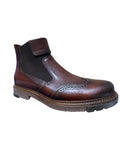 LOBO SOLO Men's SHOES 8948 ROKE LEATHER TUMBLED PREMIER BESANI