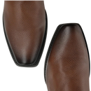 CUADRA Men's Honey Deer & Bovine Leather Narrow Square Toe Urban Boot
