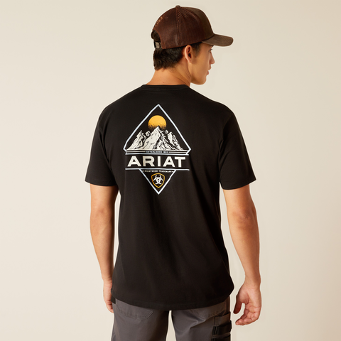 ARIAT Men's Diamond Mountain SS TShirt 10051445