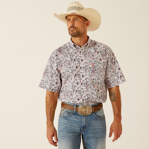 ARIAT Men's WF Whitaker SS Shirt 10051480