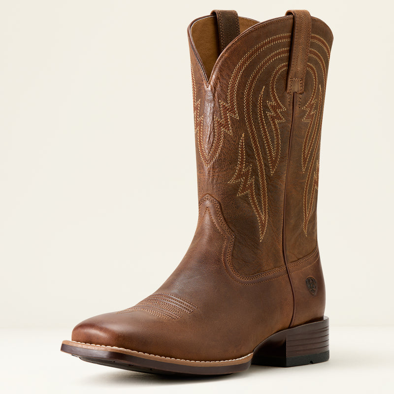 Ariat Men's Plano Wide Square Toe Western Boot 10061196