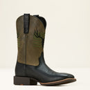 ARIAT Men's Sport Antlers Wide Square Toe Western Boot