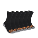 TIMBERLAND Men's Pro 6 Pair Core Work Crew Socks