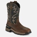 IRISH SETTER Men's 11 Inch Two Harbors Pull-On Waterproof Work Boot, Brown
