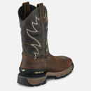 IRISH SETTER Men's 11 Inch Two Harbors Pull-On Waterproof Work Boot, Brown