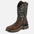 IRISH SETTER Men's 11 Inch Two Harbors Pull-On Waterproof Work Boot, Brown