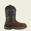 IRISH SETTER Men's 11 Inch Two Harbors Pull-On Waterproof Work Boot, Brown