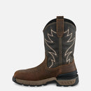 IRISH SETTER Men's 11 Inch Two Harbors Pull-On Waterproof Work Boot, Brown
