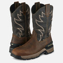 IRISH SETTER Men's 11 Inch Two Harbors Pull-On Waterproof Work Boot, Brown