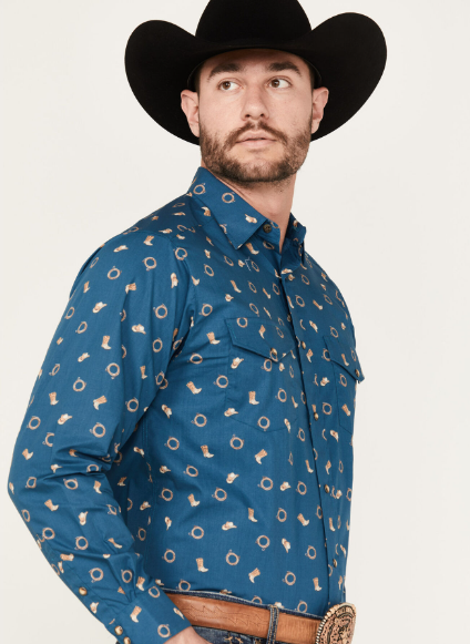 ARIAT Men's Brody Snap LS Shirt 10046199