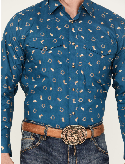 ARIAT Men's Brody Snap LS Shirt 10046199