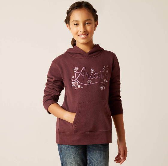 ARIAT GIRL'S Flora Hoodie 10047170