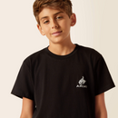 ARIAT BOY'S Bronco Flag T-Shirt 10047915