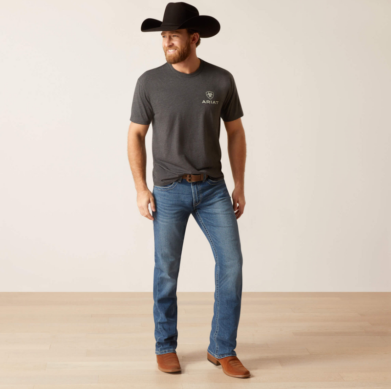 ARIAT MEN'S Eagle Round T-Shirt 10047892