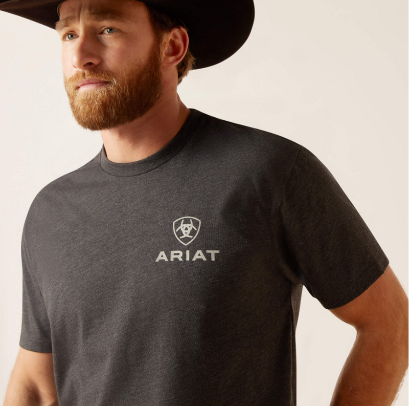 ARIAT MEN'S Eagle Round T-Shirt 10047892