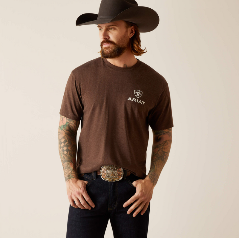 ARIAT MEN'S Outline Circle T-Shirt 10047893