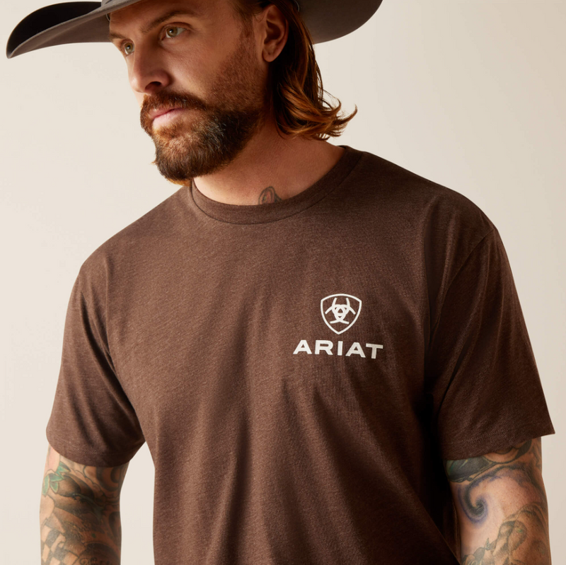 ARIAT MEN'S Outline Circle T-Shirt 10047893