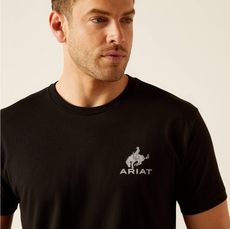 ARIAT MEN'S Bronco Flag T-Shirt 10047897