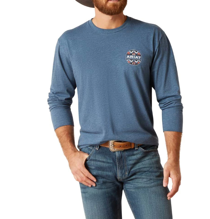 ARIAT Men's Geo Fill T Shirt 10047880