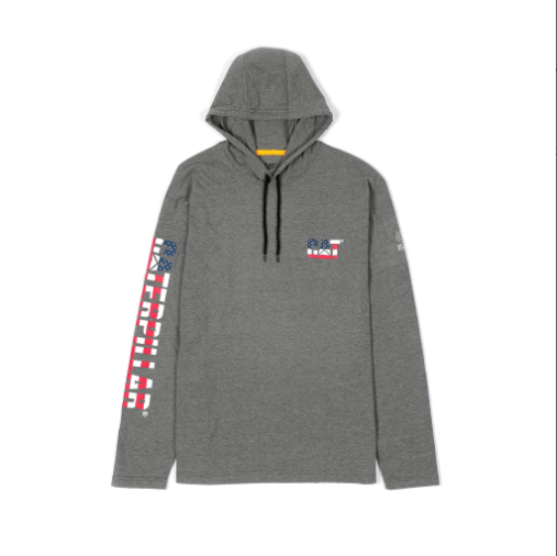 CATERPILLAR Men's 4th of July UPF Hoodie 7010044