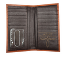 ARIAT Men's Rodeo Sunburst Baketweave Wallet A3556802