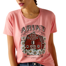 ARIAT Women's Floral Farm Short Sleeve T-shirt 10051766