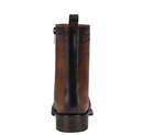 CUADRA Men's Satro Chestnut Laser & Woven Toe Casual Western Boot
