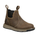 CARHARTT Women's Millbrook Water Resistant Romeo Wedge Boot, Dark Brown
