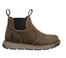 CARHARTT Women's Millbrook Water Resistant Romeo Wedge Boot, Dark Brown