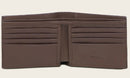 CUADRA Men's Genuine Alligator Leather Wallet, Brown