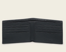 CUADRA Men's Genuine Leather Wallet, Blue & Black