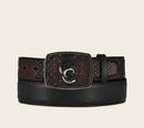 CUADRA Men's Premium Bovine Leather Western Leather, Wine
