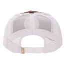 HOOEY Quanah Circle Patch Cap, Brown/ White