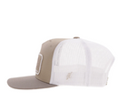HOOEY Loop Rectangle Patch Cap, Tan
