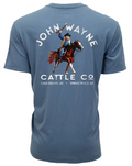 HOOEY Men's John Wayne T-Shirt, Blue