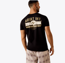 ARIAT Men's Ariat Banner Badge T-Shirt, Black