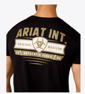 ARIAT Men's Ariat Banner Badge T-Shirt, Black