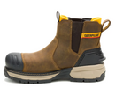 CATERPILLAR Men's Excavator ft Power Spring Tech Chelsea Waterproof Composite Toe Work Boot, Pyramid