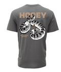 HOOEY Men's "Rattler" Dark Grey Hooey T-Shirt