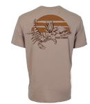 HOOEY Men's "Desert Stinger" Light Brown Hooey T-Shirt