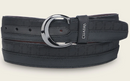 CUADRA Men's Engraved Bovine Western Belt, Grey