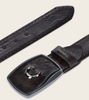 CUADRA Men's Genuine Leather Western Belt, Brown