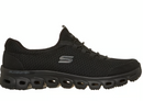 SKECHERS Women's Work Slip-Resistant: Glide-Step,Black