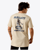 ARIAT Men's Proven Stamp Classic Fit T-Shirt, Natural
