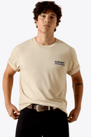 ARIAT Men's Proven Stamp Classic Fit T-Shirt, Natural