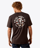 ARIAT Men's Traditional Eagle LOTF Classic Fit T-Shirt, Vintage Black